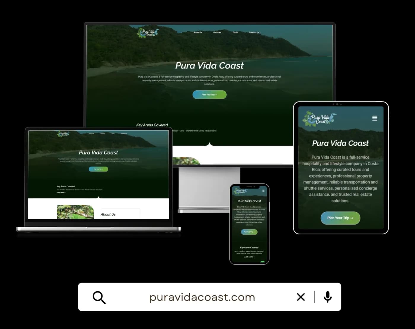 Pura Vida Coast — tours